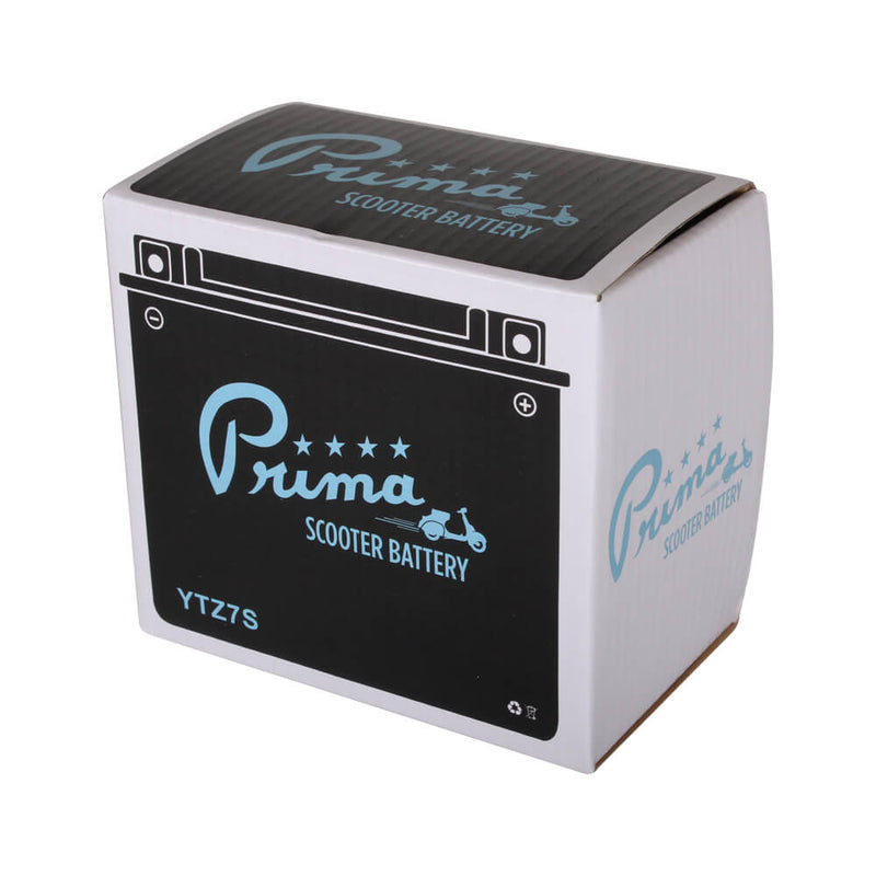 Prima Gel Battery (12V YG7-ZS); Honda Ruckus, Metropolitan