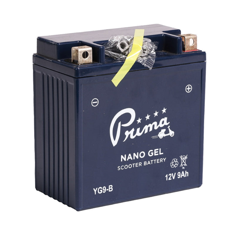 Prima Gel YG9L-B Battery: Royal Alloy, G400C