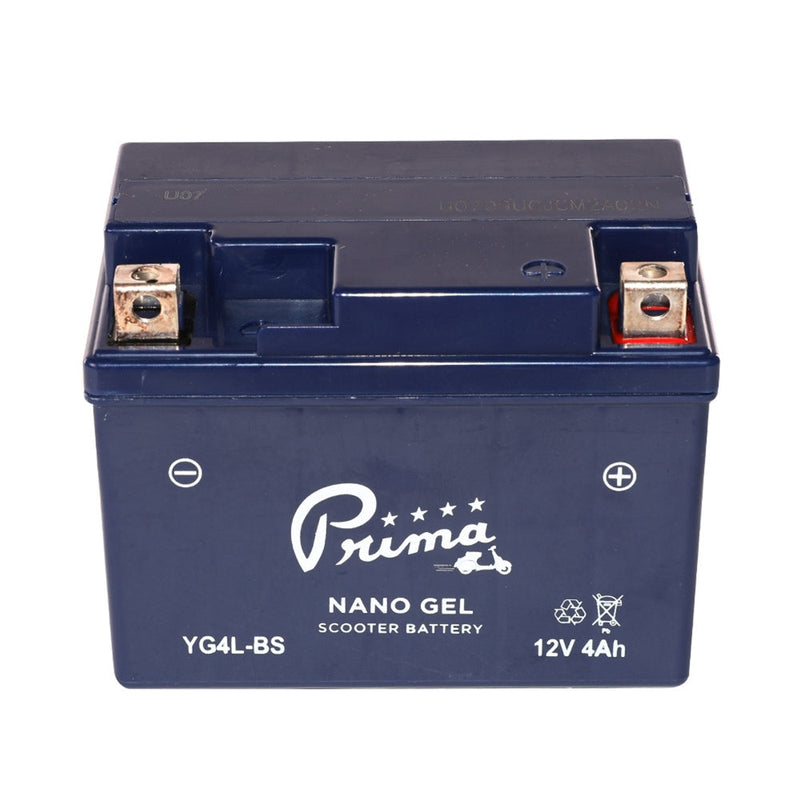 YG4L-BS Nanogel Battery 12V | Genuine 50cc, Vespa ET2