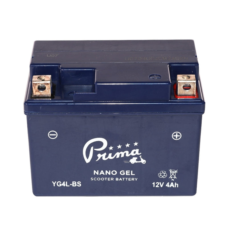 YG4L-BS Nanogel Battery 12V | Genuine 50cc, Vespa ET2