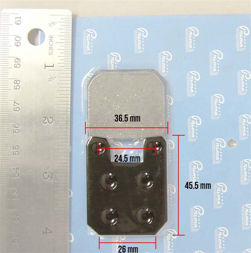 Brake Pads (36.5 mm x 45.5 mm)