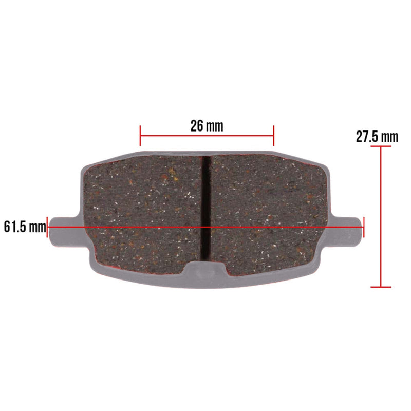NCY Racing Brake Pads Grey | Genuine Adly TGB Yamaha