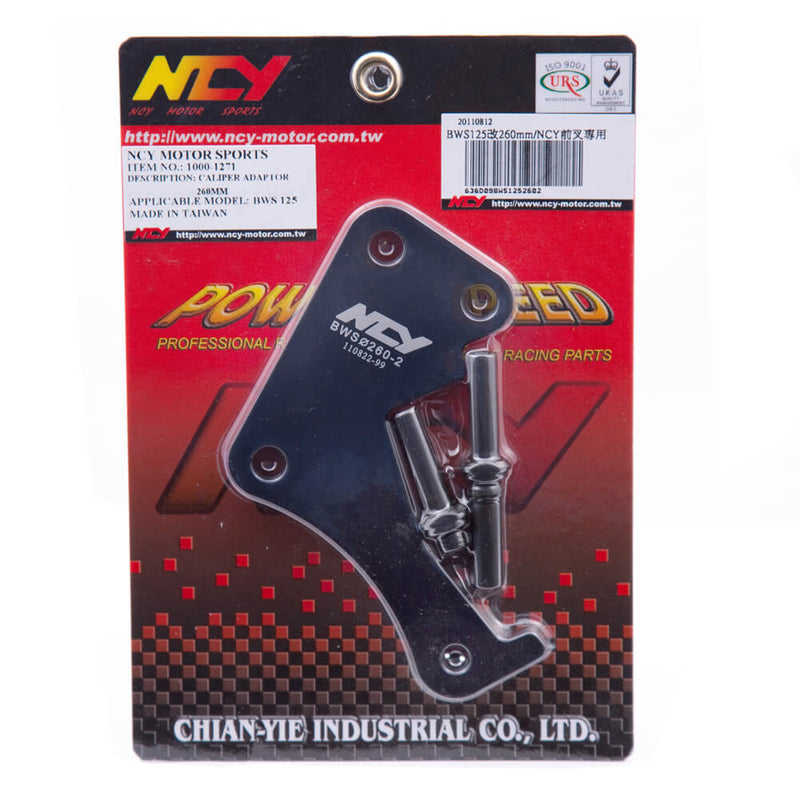NCY Caliper Adapter for 260mm Rotor - Zuma 125