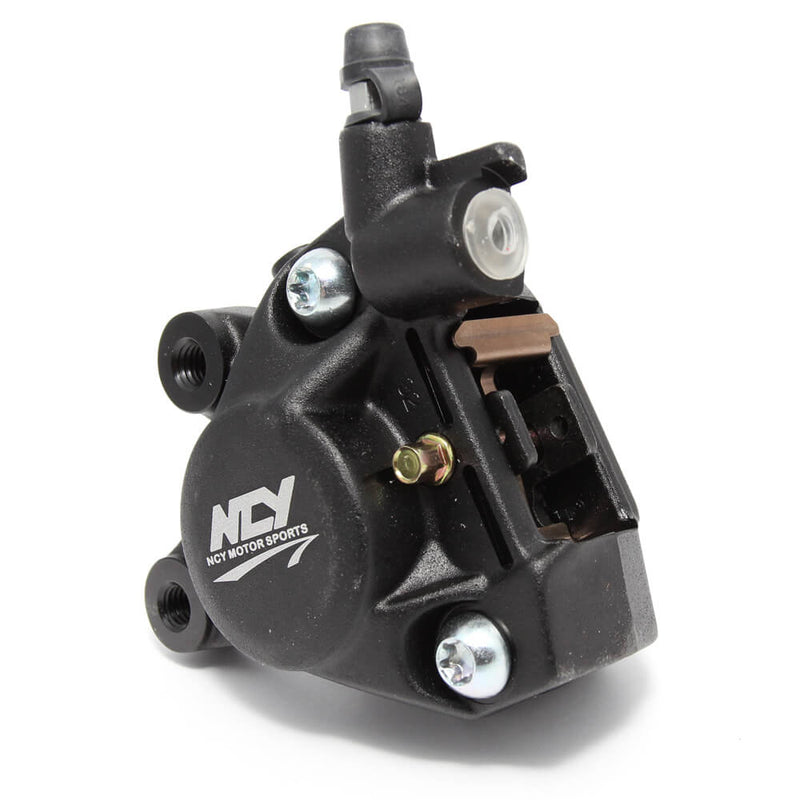 NCY Forged 2-Piston Brake Caliper (Black); Zuma & Ruckus 50
