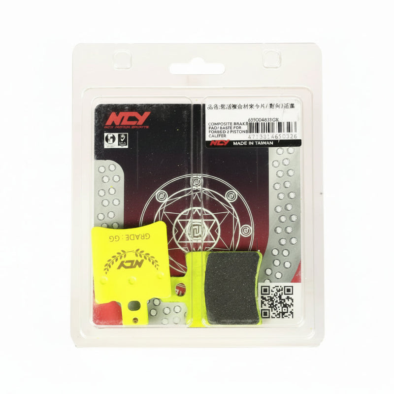 NCY Performance Front Brake Pads - Buddy/Ruckus/Zuma