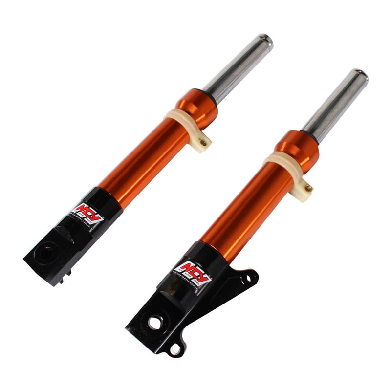 NCY Front Forks (DiscType, Orange); Honda Ruckus, Dio