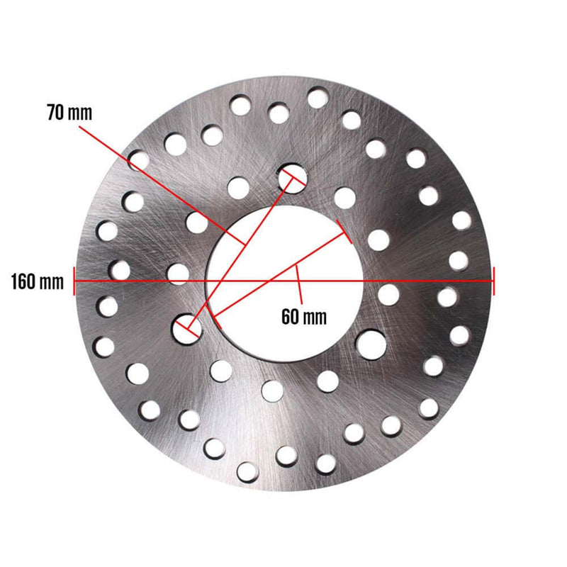 Front Brake Disc; CSC go., 139QMB Scooters