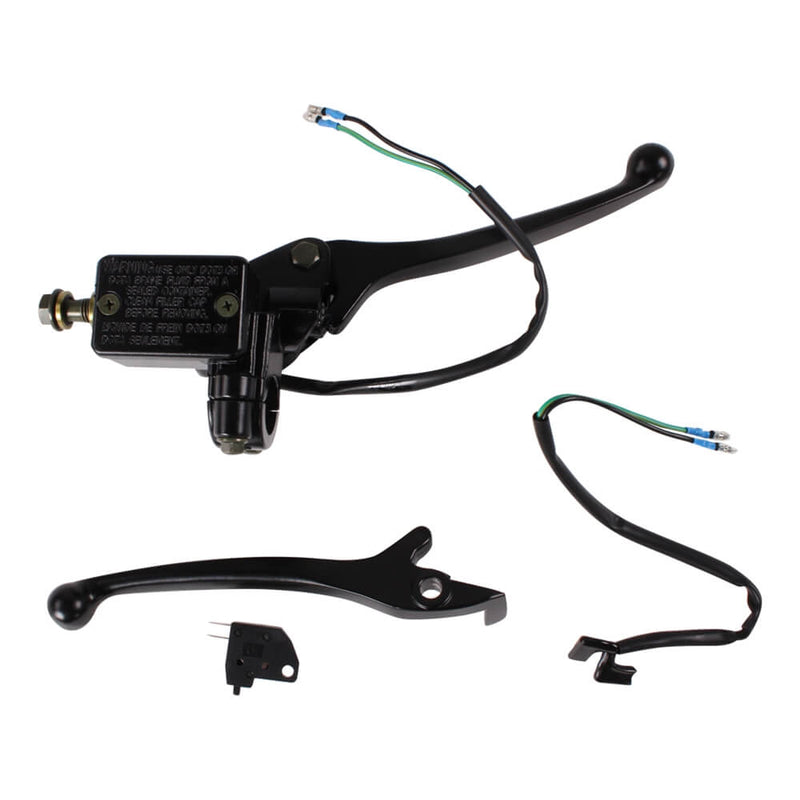 Front Brake Lever & Master Cylinder Assembly; CSC go., 139QMB Scooters