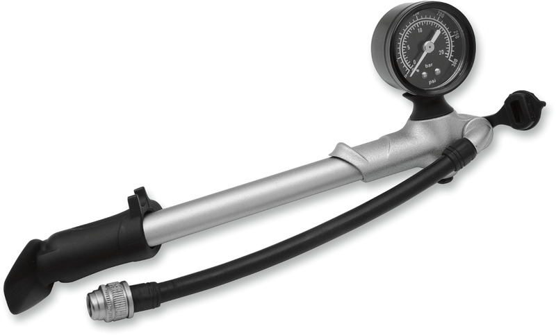 DRAG SPECIALTIES, DRAG SPECIALTIES Air Pump with Gauge - Part 420032