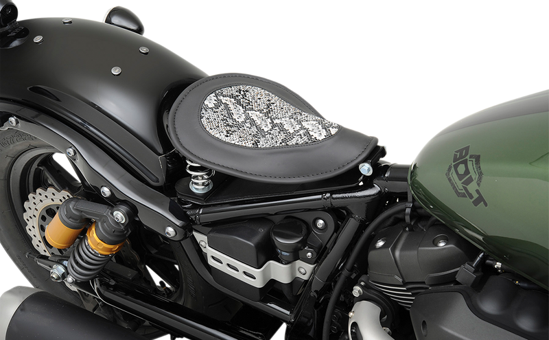 Z1R, Z1R Solo Seat Spring Mount for Yamaha Bolt 0820-0072 with Chrome Springs and Faux Leather Cover
