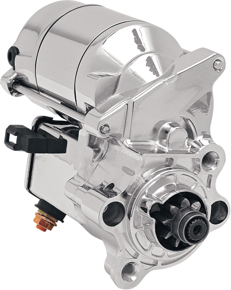 DRAG SPECIALTIES 80-1010 Chrome Starter for Harley-Davidson XL 1986-2022, 1.4 kW
