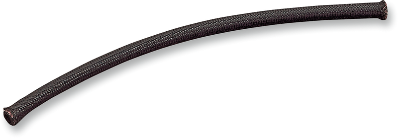 DRAG SPECIALTIES Braided Hose 1/2 inch Black Nylon Cover 3 Feet - Part 096636-HC9