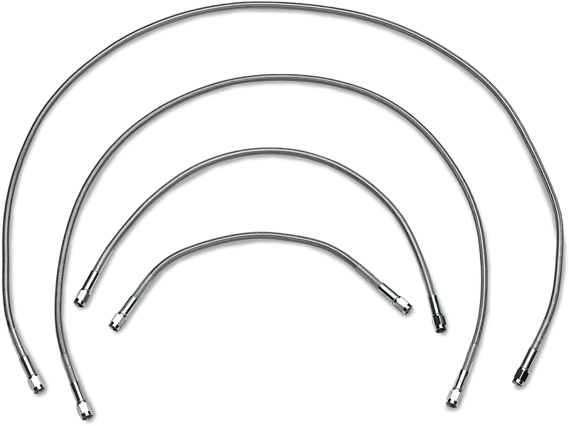 DRAG SPECIALTIES, DRAG SPECIALTIES Universal Brake Line - Clear - 66" 866