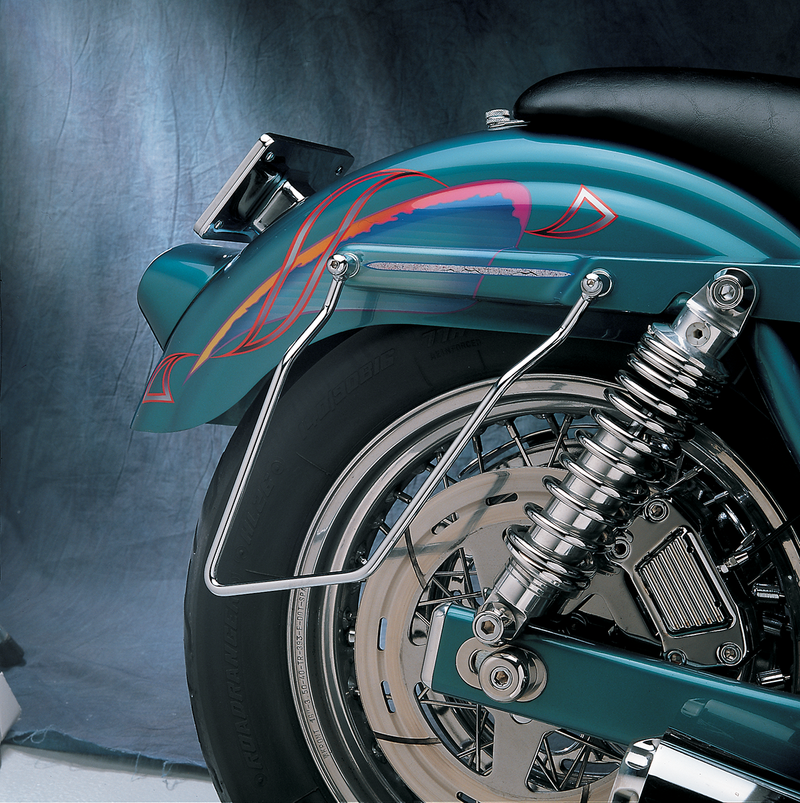 Drag Specialties FXR Saddlebag Support Brackets 77-0040DS for 1982-2000 Harley FXR Models