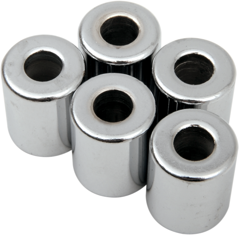 Drag Specialties Spacer Kit MPB505 - Chrome 1/4" x 5/8" x 3/4" Replacement Pack