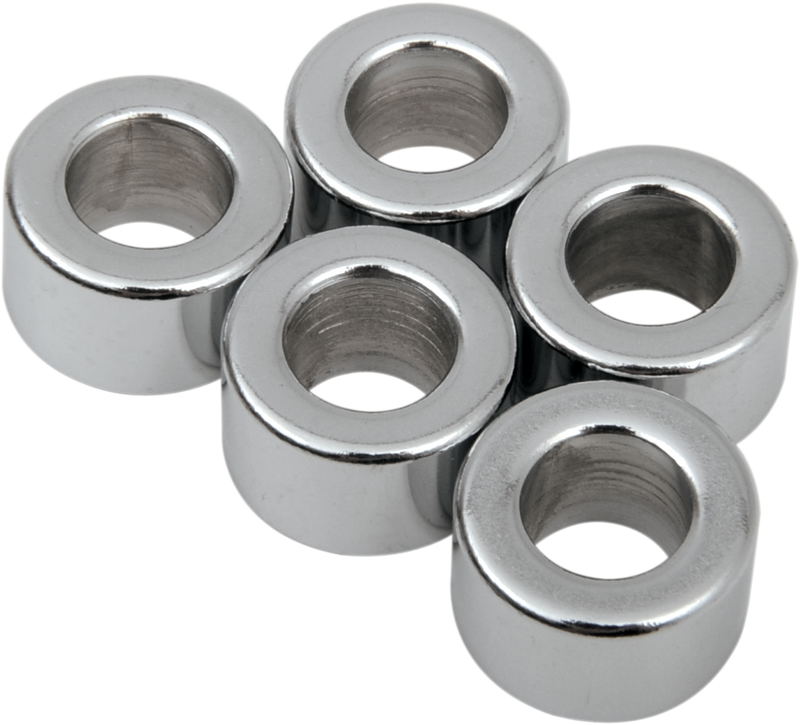 Drag Specialties Spacer Kit Chrome 5/16" x 5/8" x 3/8" MPB509