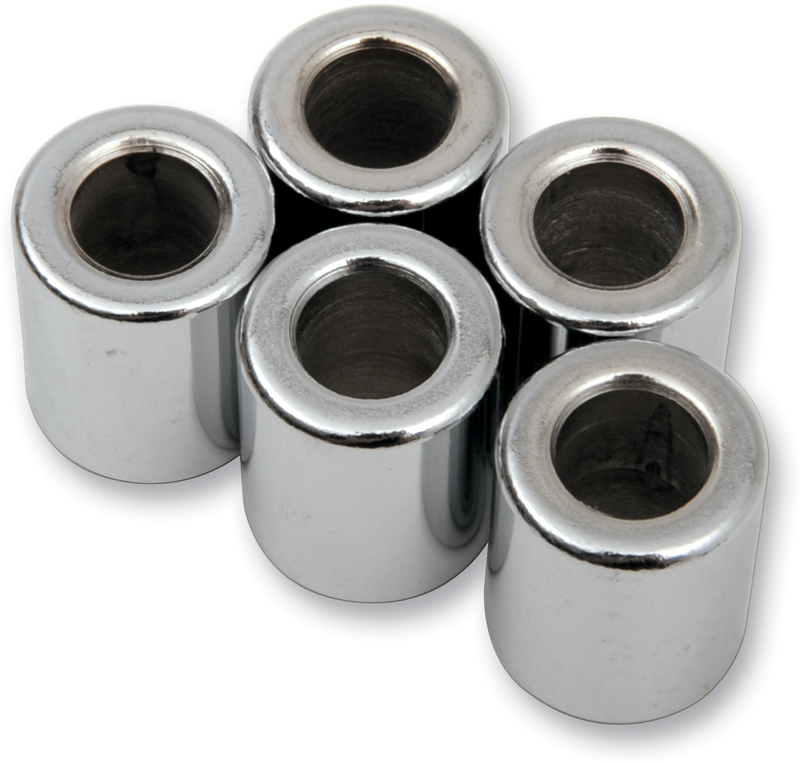 DRAG SPECIALTIES, Drag Specialties Spacer Kit Chrome MPB511 for Custom Motorcycle Fitment