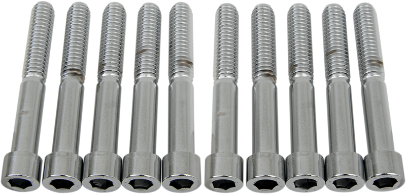 DRAG SPECIALTIES, DRAG SPECIALTIES MPB222S Coarse-Thread Socket-Head Bolts, 5/16-18 x 2-1/4 Inches