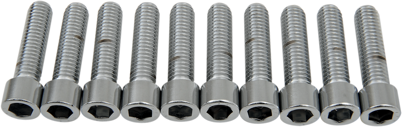 DRAG SPECIALTIES, DRAG SPECIALTIES MPB240S Coarse-Thread Socket-Head Bolts, 3/8-16 x 1-1/2"