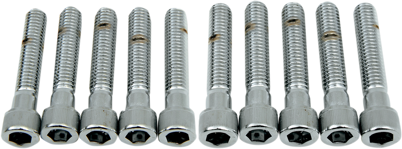 DRAG SPECIALTIES, Drag Specialties MPB242 Coarse-Thread Socket-Head Bolts, 3/8-16 x 2 inches