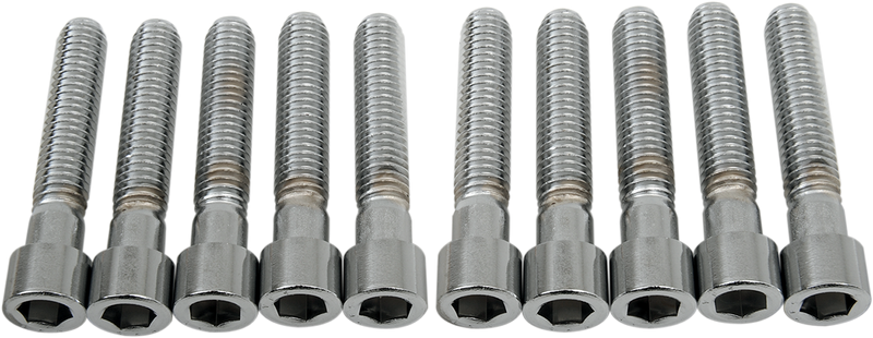 DRAG SPECIALTIES, Drag Specialties MPB242S Coarse-Thread Socket-Head Bolts, 3/8-16 x 2 inches