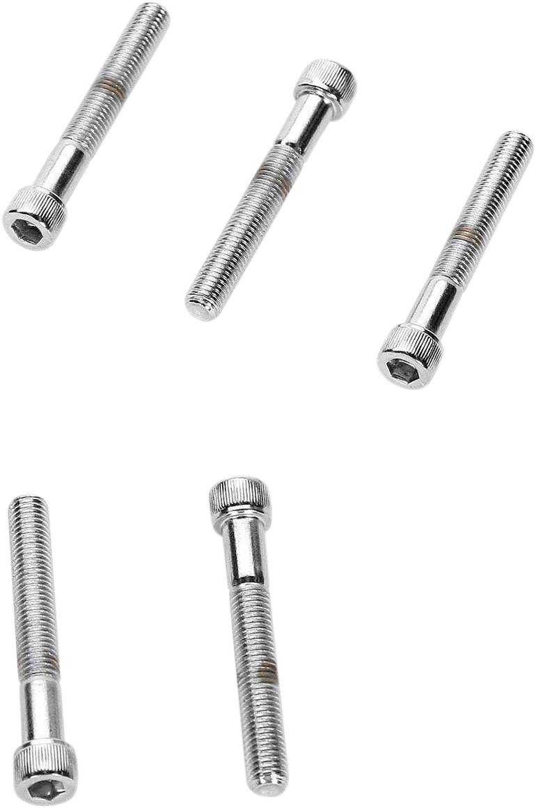 DRAG SPECIALTIES, DRAG SPECIALTIES MPB283 Socket-Head Replacement Bolts, Fine Thread, 1/4"-28 x 1-1/4" – 10 Pack