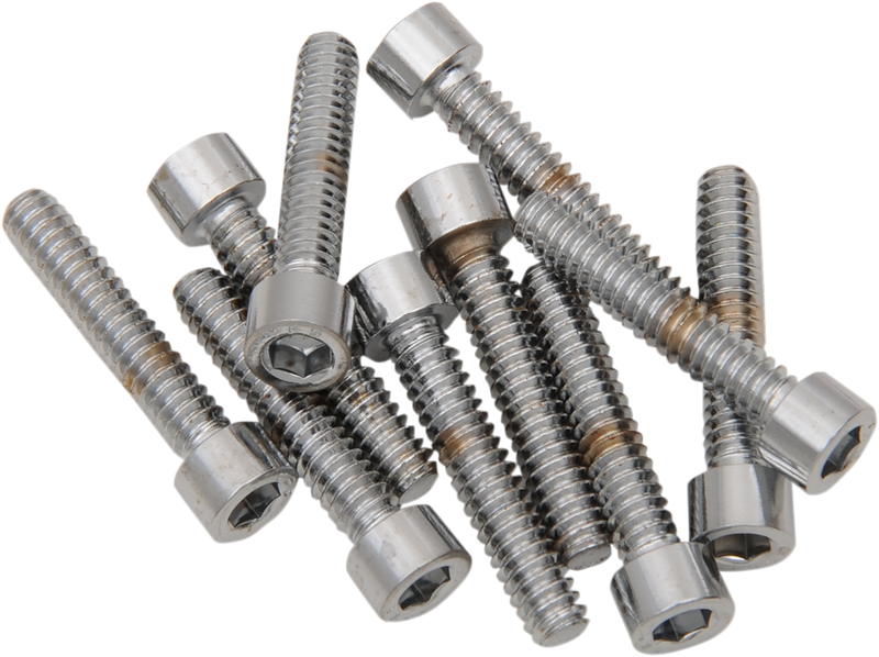 DRAG SPECIALTIES MPB195S Replacement Socket-Head Bolts - 10 Pack