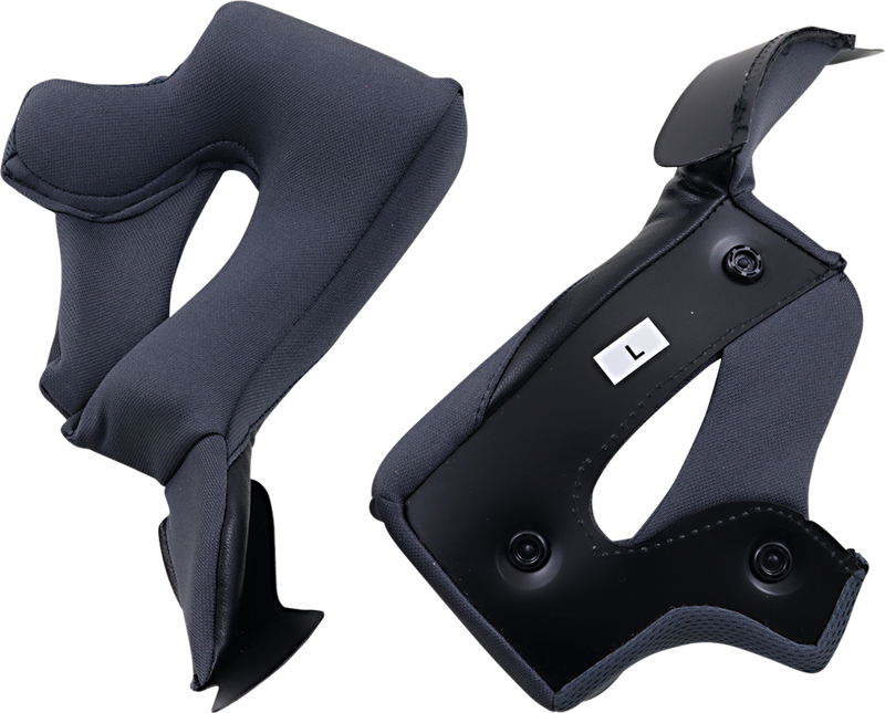 Z1R, Z1R Warrant Cheek Pads - Black - Large (Part Number: 0134-2686) by Z1R