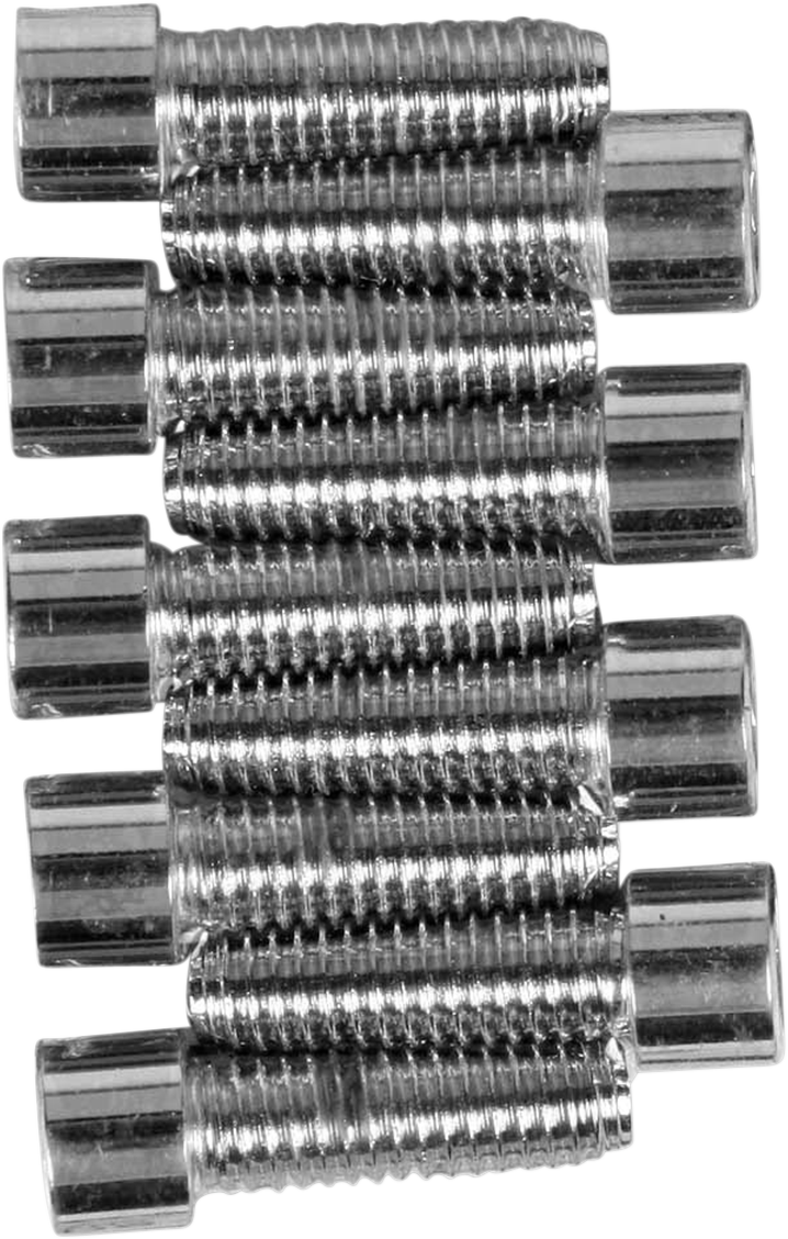 DRAG SPECIALTIES MK160S Bolt Set for Kick Cover - Socket-Head/Smooth