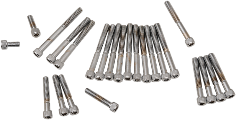 DRAG SPECIALTIES MK161 Bolt Set for Cam, Primary, and Sprocket Cover - 1977-1985 Harley Sportster