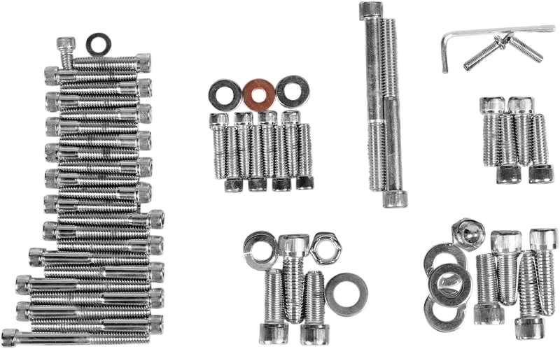 Drag Specialties Complete Motor Bolt Kit for '86-'90 Sportster - MK105