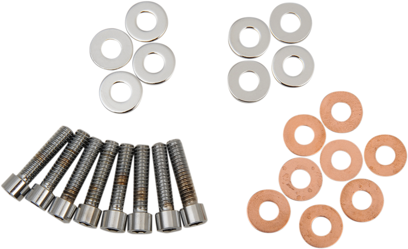 DRAG SPECIALTIES Bolt Set for Rocker Box - Smooth Finish - 1984-2003 Harley-Davidson MK123S