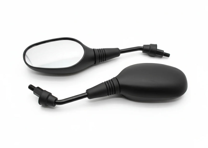 Scooter Mirror Set (Black, Street) 8mm or 10mm
