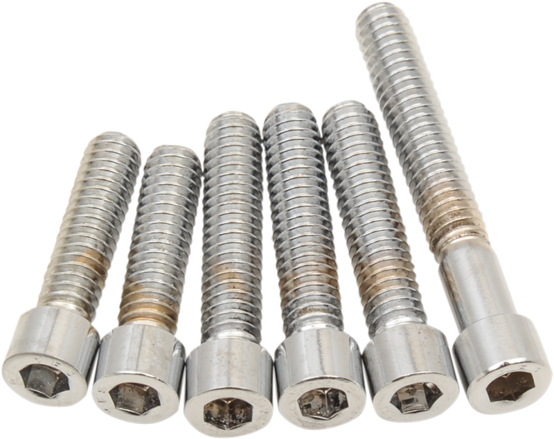 Drag Specialties MK239S Chrome Cam Cover Bolt Kit for Harley-Davidson '70-'84