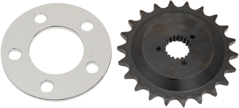 DRAG SPECIALTIES Offset Sprocket Kit for 1984-1990 Harley-Davidson XL - 22 Tooth, Part Number 191368-BX-LB1