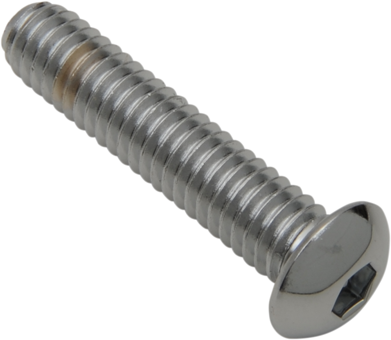 Drag Specialties MPB828 Button Head Replacement Bolts - 5/16"-18 x 2" - Pack of 5