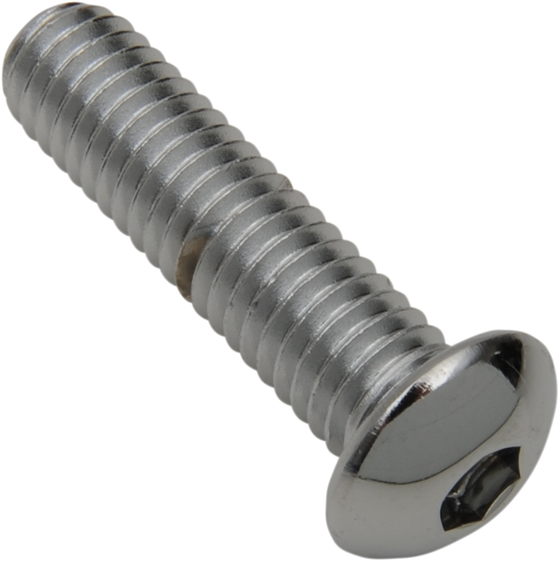 Drag Specialties MPB830 Button Head Replacement Bolts – 3/8"-16 x 1-1/2" (5 Pack)