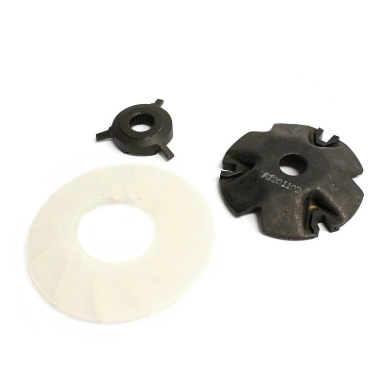 Blue Line Variator Assembly; 139QMB, Genuine 50, Tao Tao