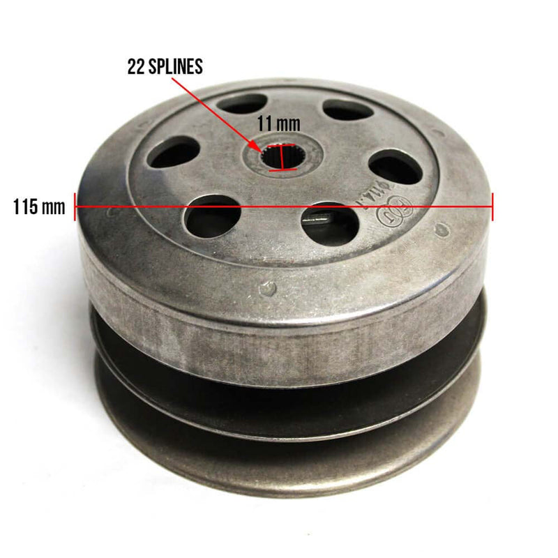 Blue Line Pulley and Clutch Assembly; 139QMB