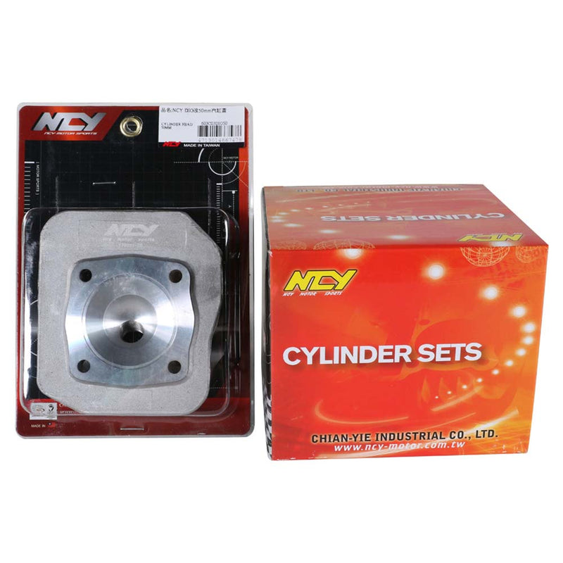 NCY Big Bore Cylinder Kit w/head - 50mm - Honda Dio, Sym DD5