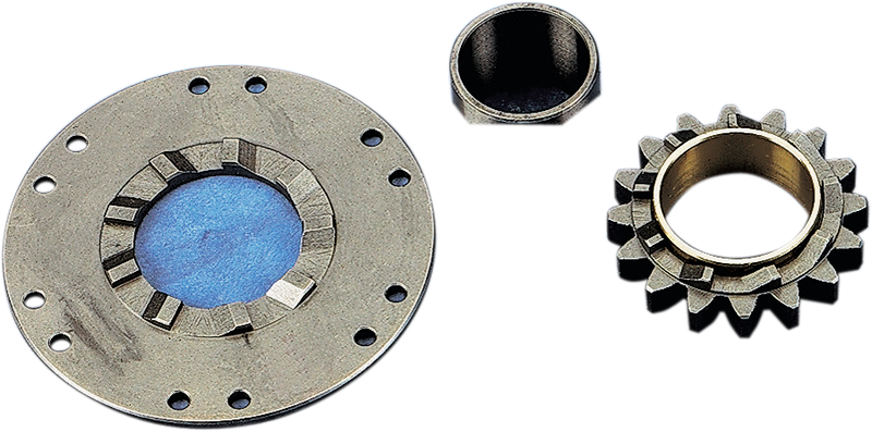 DRAG SPECIALTIES Kickstarter Ratchet Gear Kit 26-0267/9ASC-2 for Harley-Davidson Bikes
