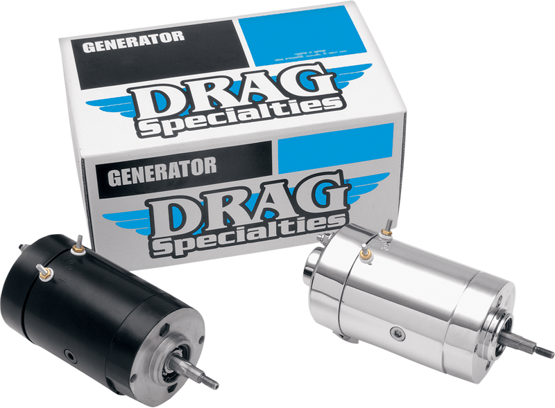 DRAG SPECIALTIES, DRAG SPECIALTIES 2977565A/C-BX4 12V Chrome Generator for Harley-Davidson