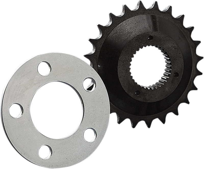 DRAG SPECIALTIES Offset Sprocket Kit - 24 Tooth for Extra-Wide Tires (Part #74243)