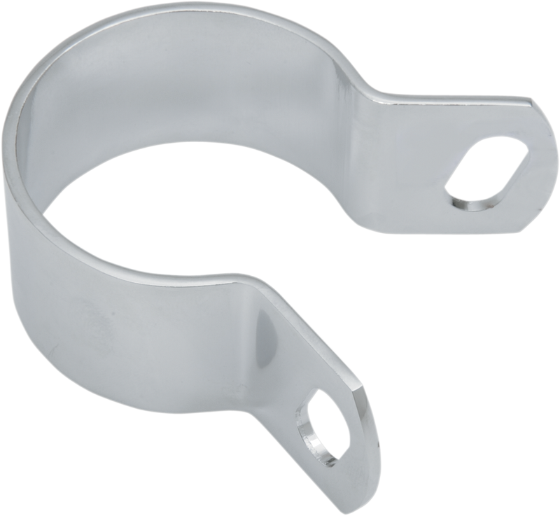 DRAG SPECIALTIES, DRAG SPECIALTIES Midway Drag Exhaust Clamp for FXR - Part No. 14-0542-SC1