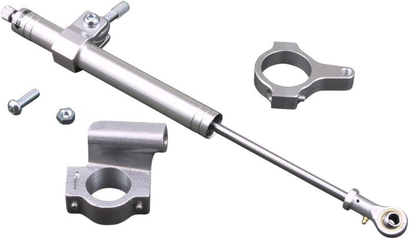 DRAG SPECIALTIES, DRAG SPECIALTIES Chrome Steering Damper for 1984-1999 FXST - Part 30154-BC1
