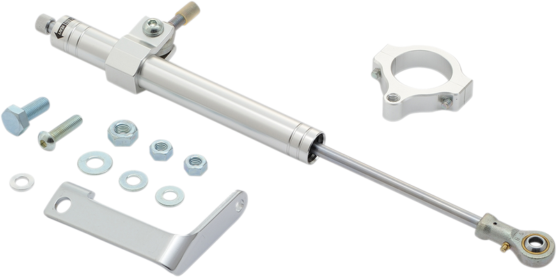 Drag Specialties Chrome Steering Damper for Harley-Davidson FXD 1991-2005 - Part #36028-BC1