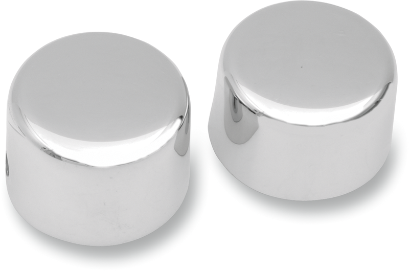 DRAG SPECIALTIES Front Axle Caps for Harley-Davidson '72-'06 | Part 301690-BC105