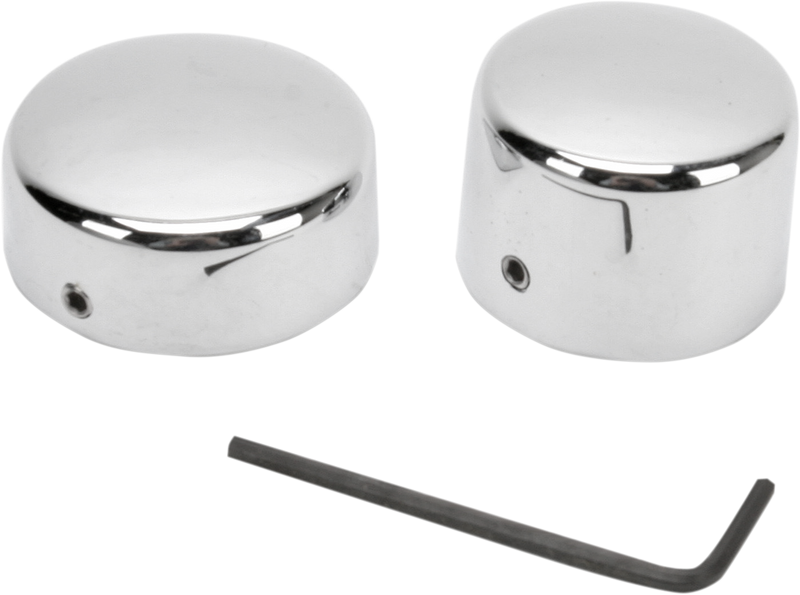 DRAG SPECIALTIES Rear Axle Caps for Harley-Davidson '57-'81 – Part 301693-BC105