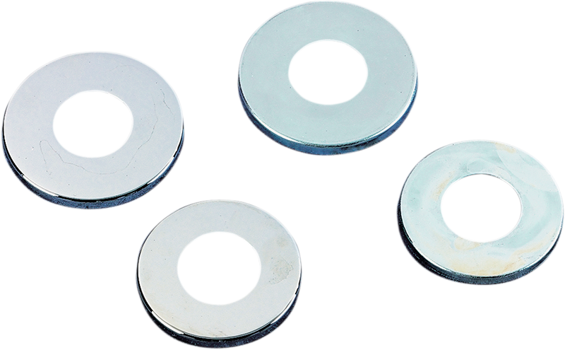 DRAG SPECIALTIES Fork Stem Dust Covers Chrome 093460-BC1 for Timken Bearings