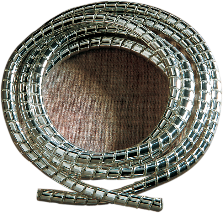 DRAG SPECIALTIES, DRAG SPECIALTIES Chrome Cable and Wire Covering 5/16" - Part #33-6009-HC4